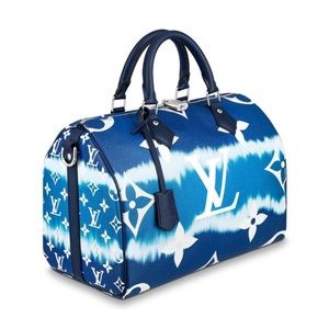 Louis Vuitton Blue LV Escale Speedy Bandoulière 30